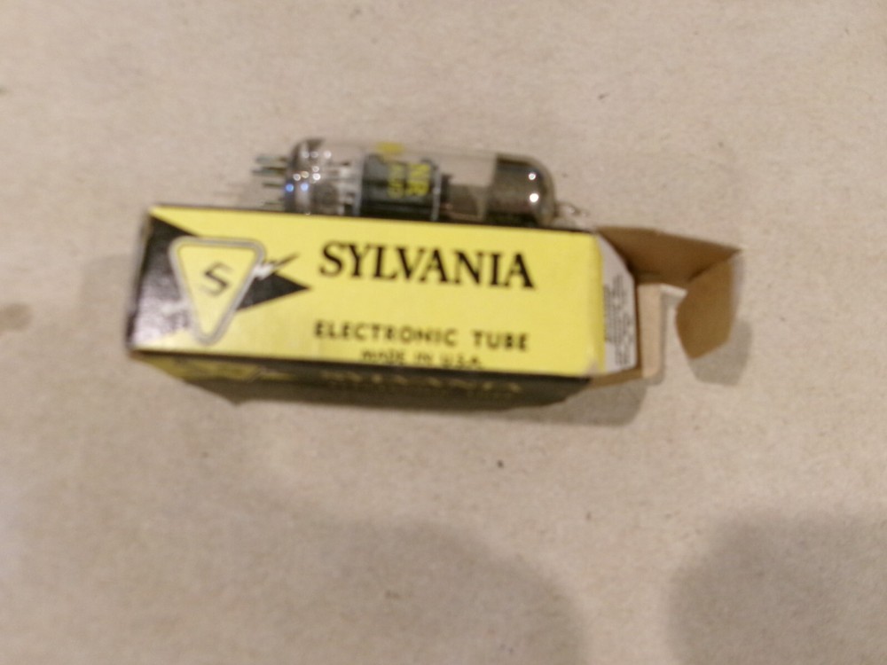 OEM VINTAGE ELECTRONIC TUBE SYLVANIA 6BH8