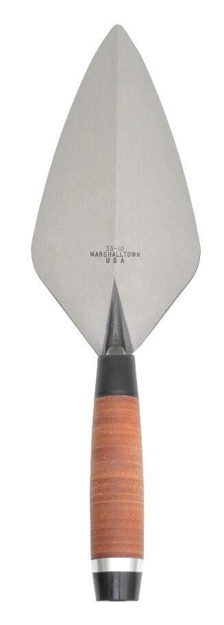 Marshalltown - Brick Trowel London Pattern - Leather Handle