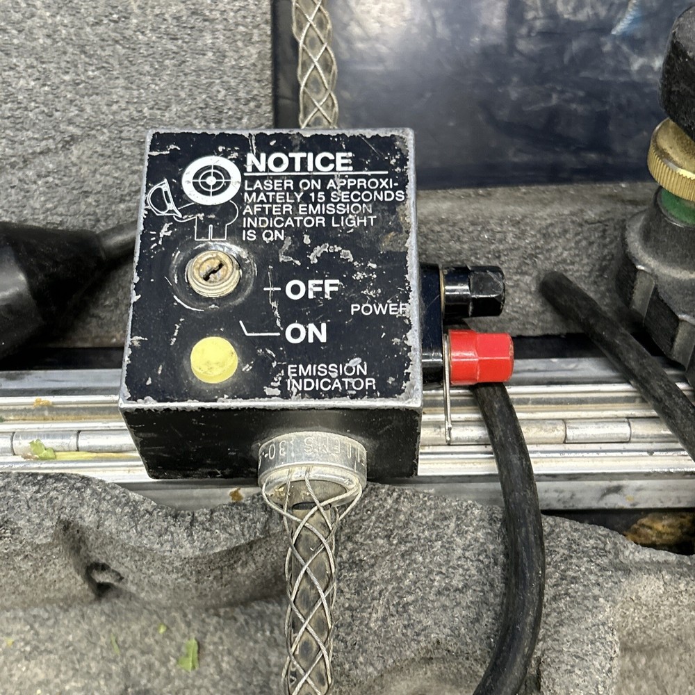 Brass laser alignment tool beacon 2000 Untested in hard case