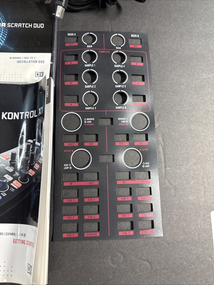 Native Instruments TRAKTOR KONTROL X1 MK1 DJ Controller Mixer Effector Looper