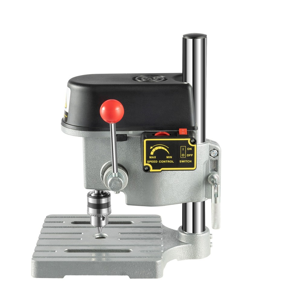 Portable Mini Electric Drill Press - Compact, High-Precision Benchtop Tool