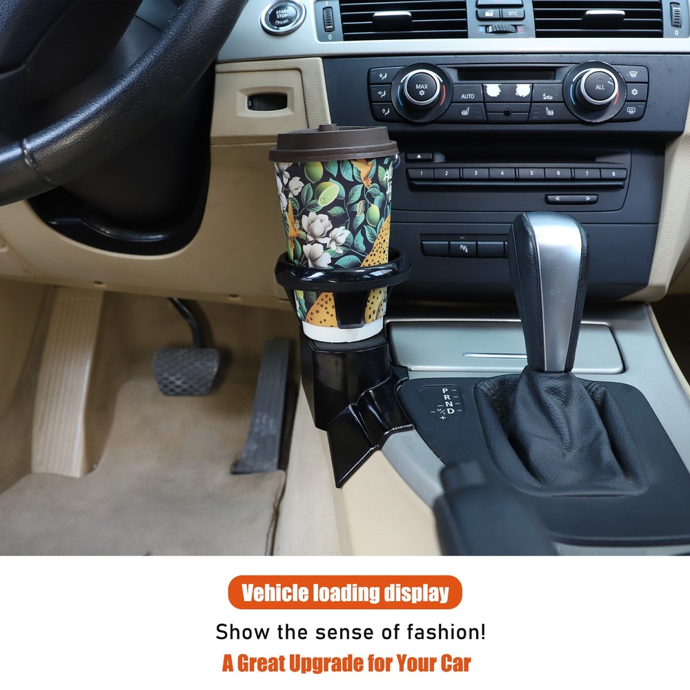 ABS Black Dashboard Left Side Cup Holder For BMW 3 Series E90 E91 E92 2005-2012