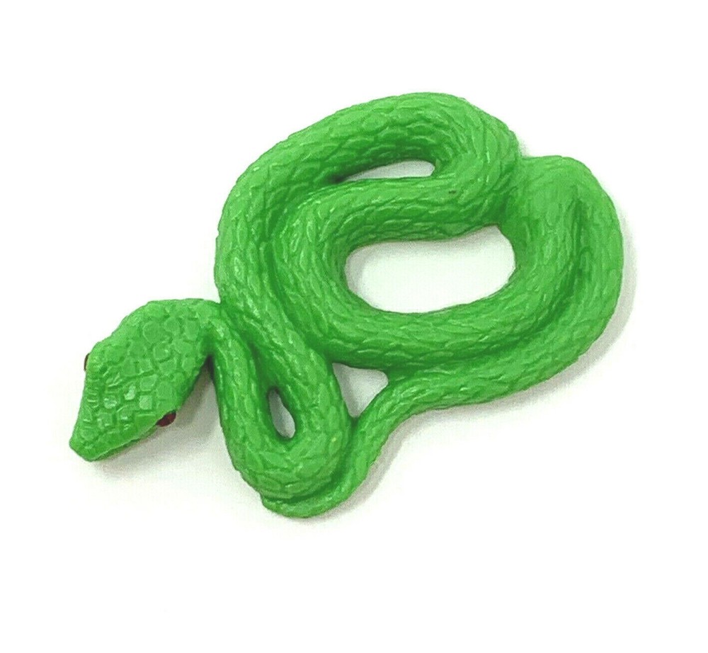 YOWIE Ruby-eyed Green Pitviper Animals with Superpowers Collection 2.25" Snake