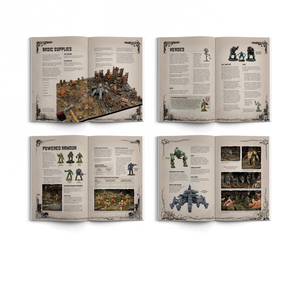 Warlord Games: Konflikt '47 Mini-rulebook