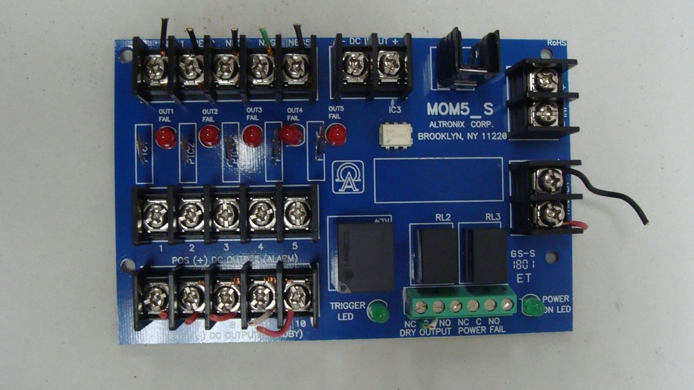 Altronix MOM5 power distribution module MOM5_S