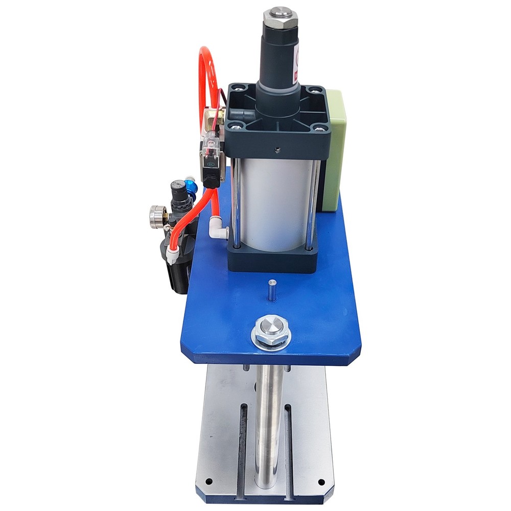 110V 1763lb/800kg Pneumatic Punch Press Machine with Controller Adjustable
