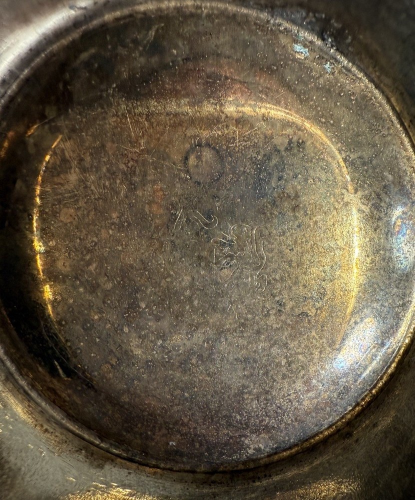 Oneida Vintage Silver-Plated Sugar Bowl