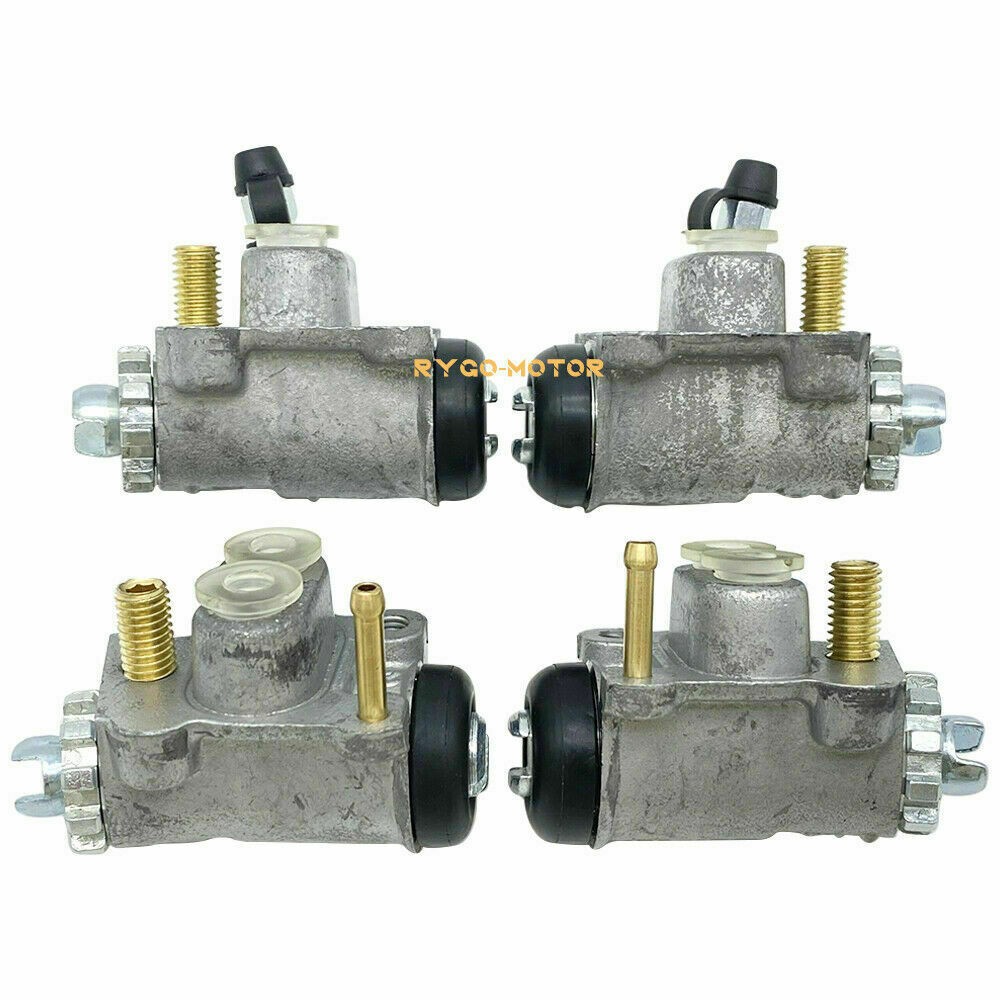 Front Brake Wheel Cylinders W/Shoes Kit for Honda Rancher 350 TRX350 2000-2003