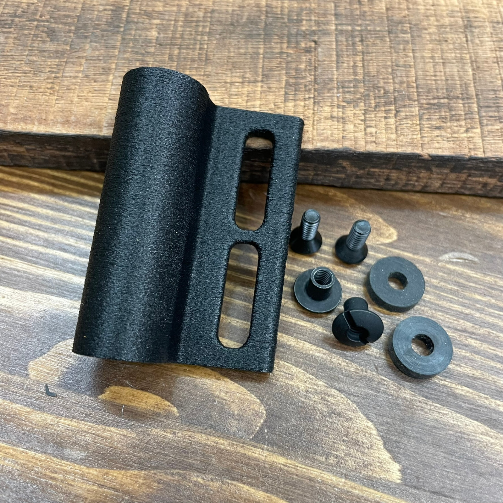 Custom Ferro Rod Holder for 1/2″ Rod – Nylon Carbon Fiber Vertical Mount Sheath