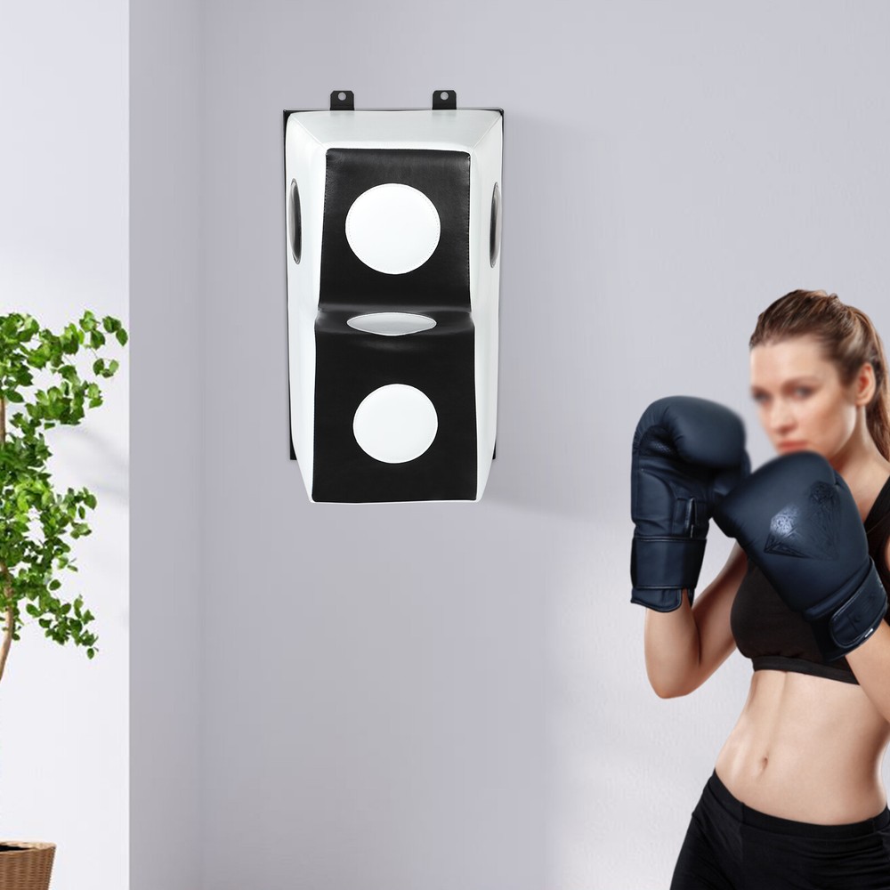 Wall-Mounted Boxing Training Target for Punches and Uppercuts