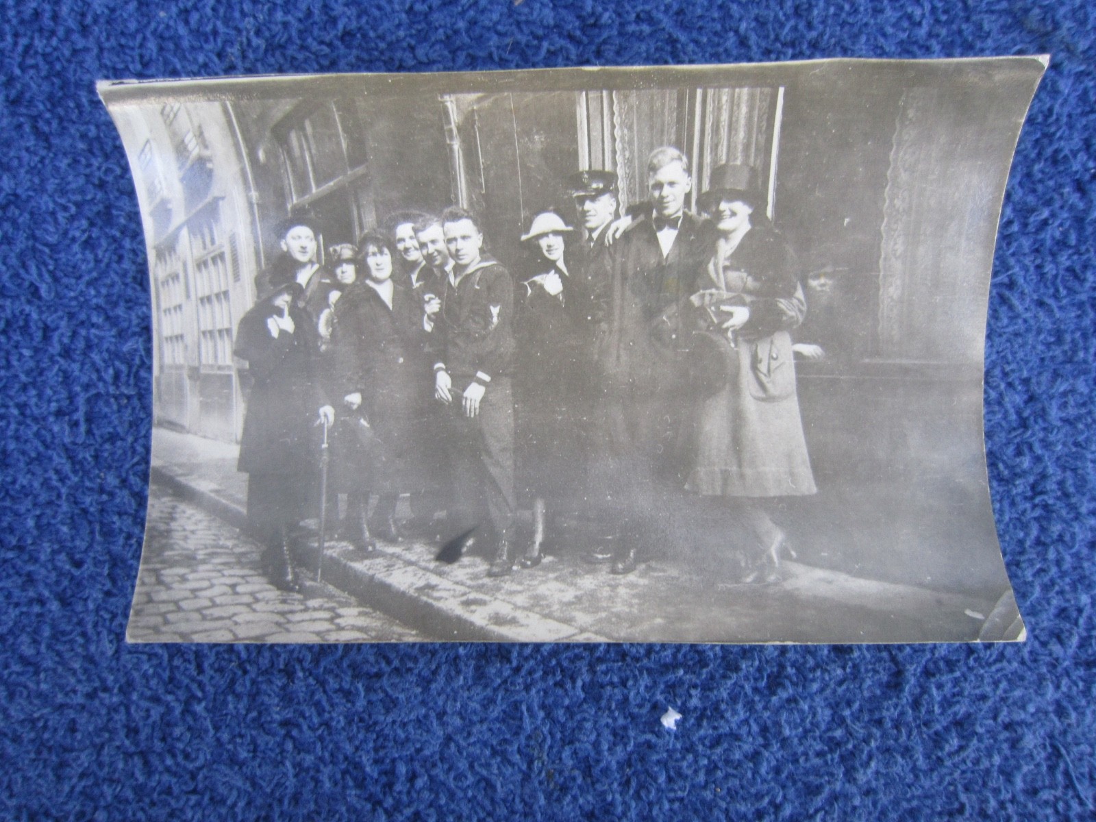 LOT OF 10 PRE WW1 (LATE 1900S) - PERSONAL U.S. NAVY CREW PHOTOGRAPHS (1 DUP.)