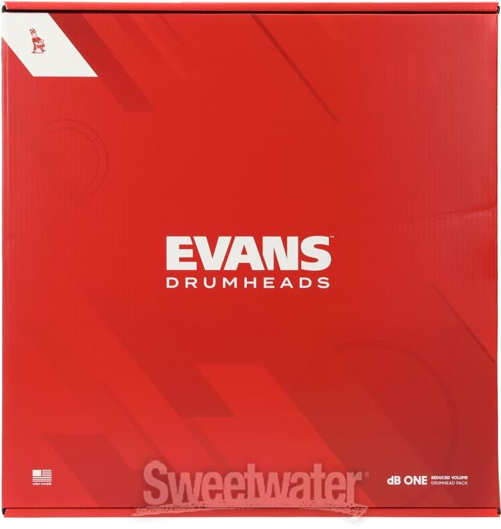 Evans dB One Low Volume Rock System 5-piece Drumhead Pack