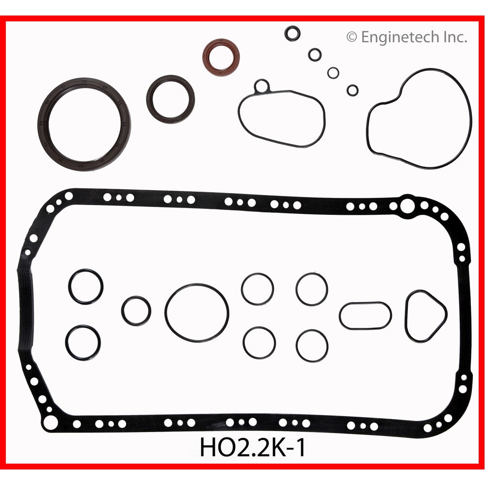 Enginetech Engine Gasket Set HO2.2K-1;
