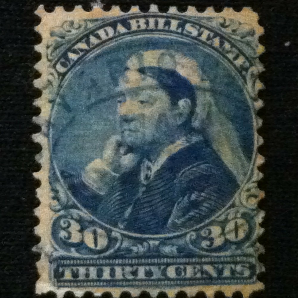 Canada Bill Stamp  SC #47  Used  1893