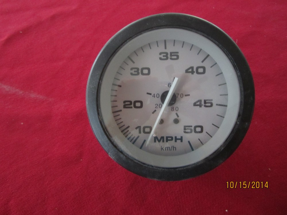 Teleflex 50 MPH Speedometer P# 61547