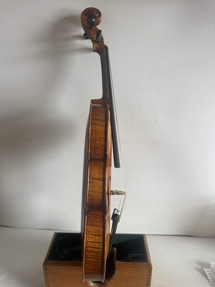 4/4 violin STAINER Model Flamed maple back spruce top hand made Nice Sound