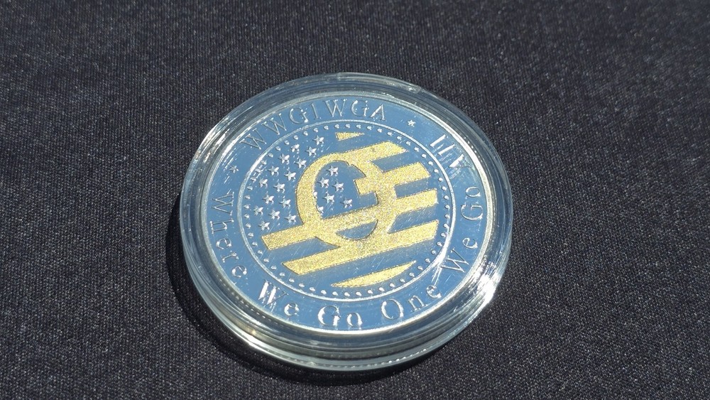 Silver-Plated Commemorative Coin Proof-Like