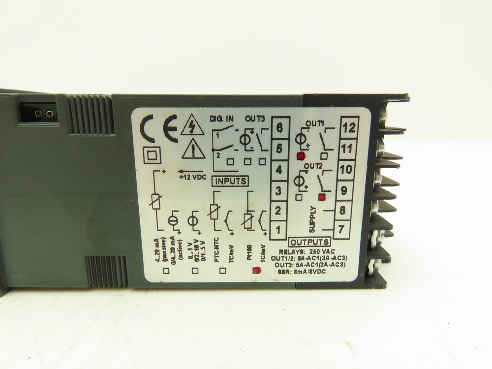 Ascon Tecnologic K48 Mini Programmer Controller Relay With Independent Timer