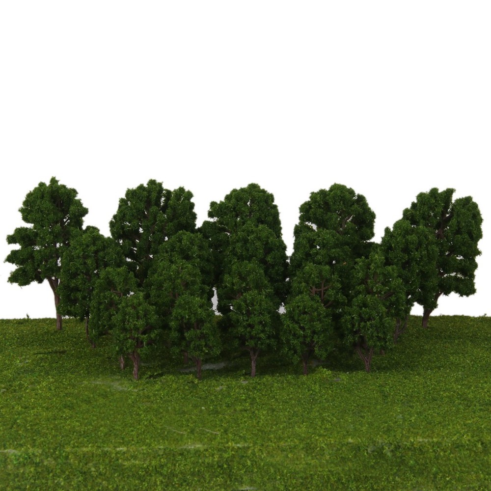 20 Train Layout Model Tree 1:75 HO For Diorama Scenery