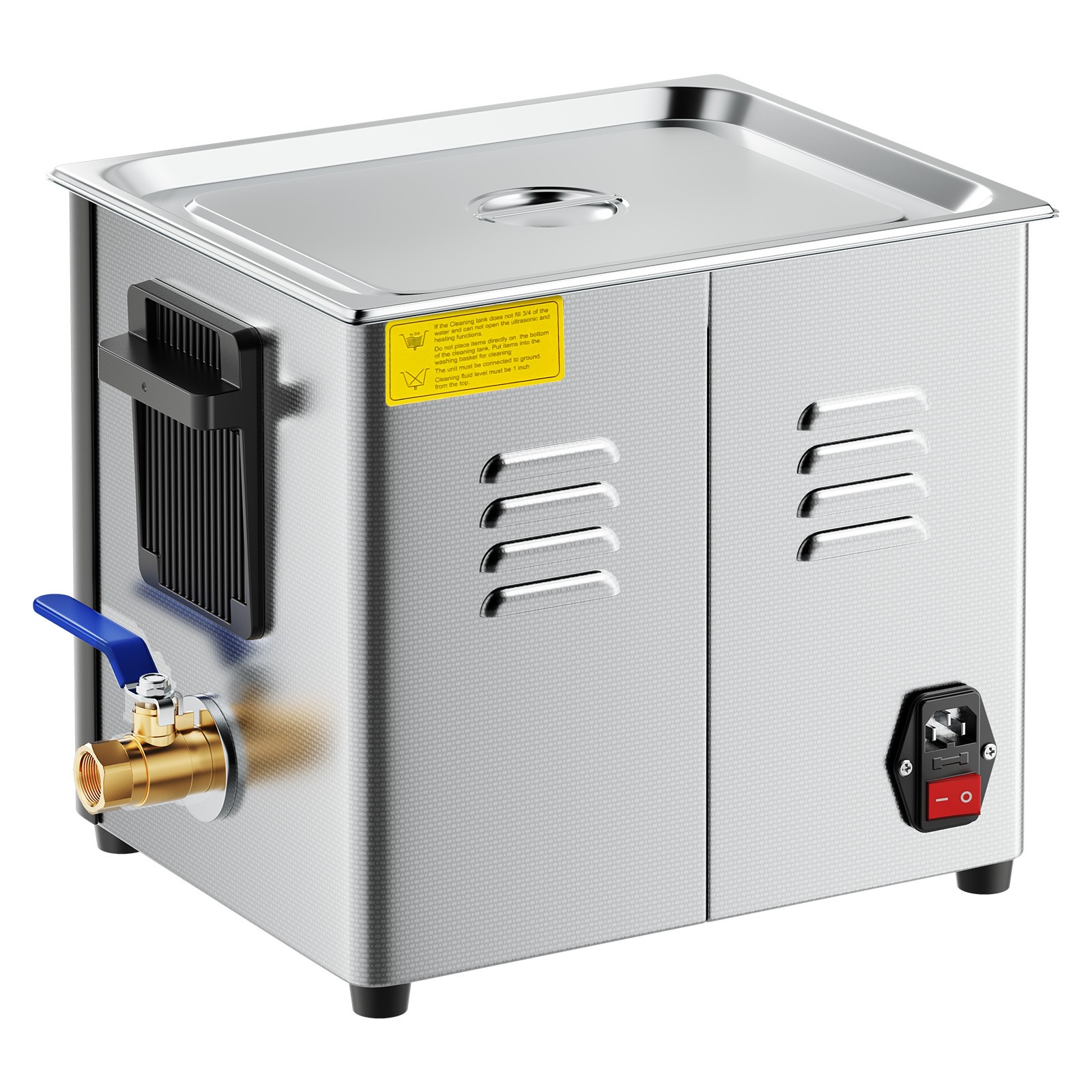 Uimoso 10L Ultrasonic Cleaner with Digital Timer & Heater Jewelry Cleaner 180W
