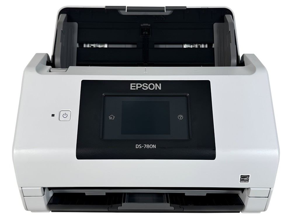 Epson Workforce DS-780N J381C Duplex Network Document Scanner w/Adapter GRADE A!