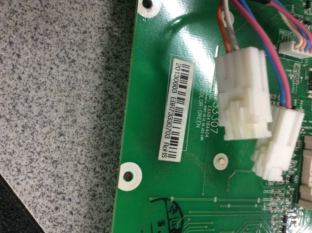 LG REFRIGERATOR DISPENSER CONTROL BOARD part# ebr73330703