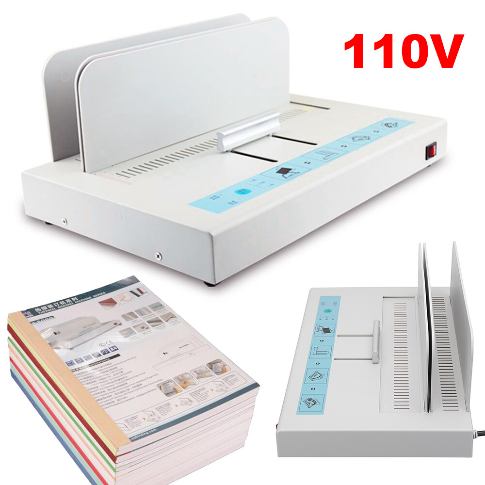A4 Perfect Binding Machine Universal Electric Book Automatic Binder 110V