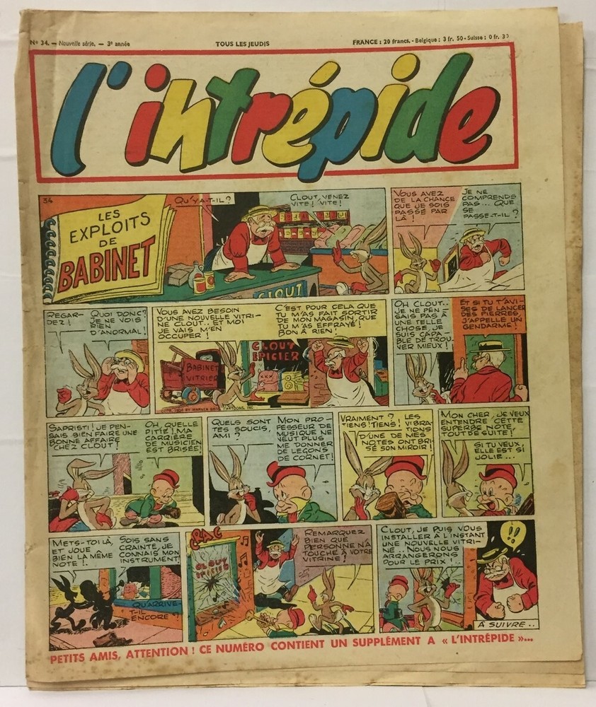 L’Intrepid Journal - Year 1950 - No 34