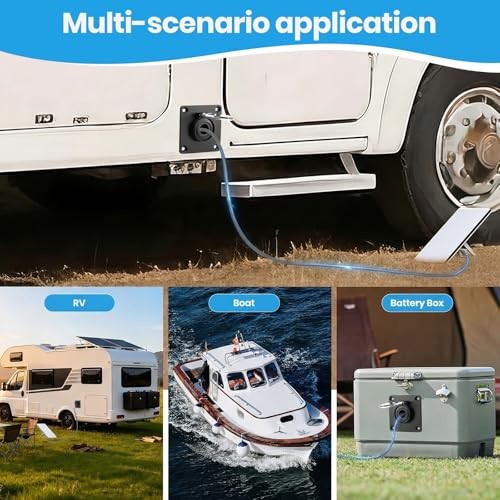 Waterproof Wall Socket Passthrough for Starlink Mini, IP67 Waterproof Panel