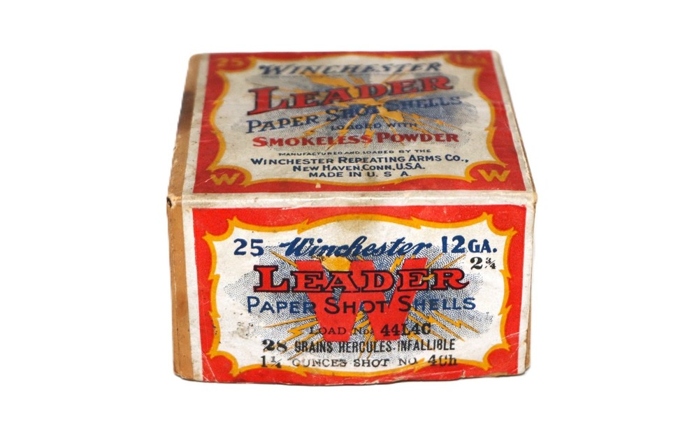 Winchester Leader 12 Gauge 2-Pc Box - Empty