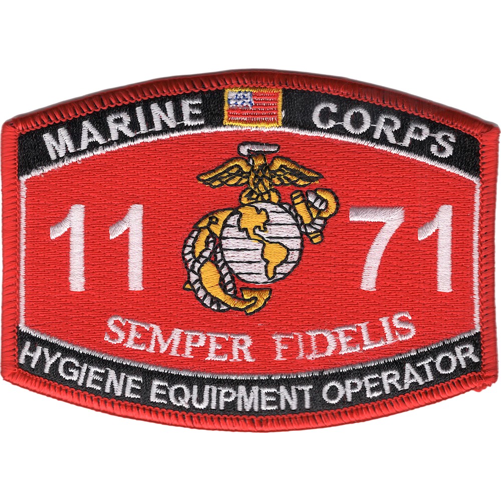 1171 Hygiene Equipment Operator MOS Patch