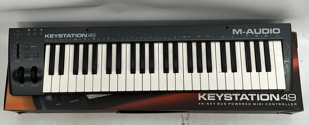 M-Audio Multicolor Keystation 49 MK2 USB MIDI DJ Keyboard Controller