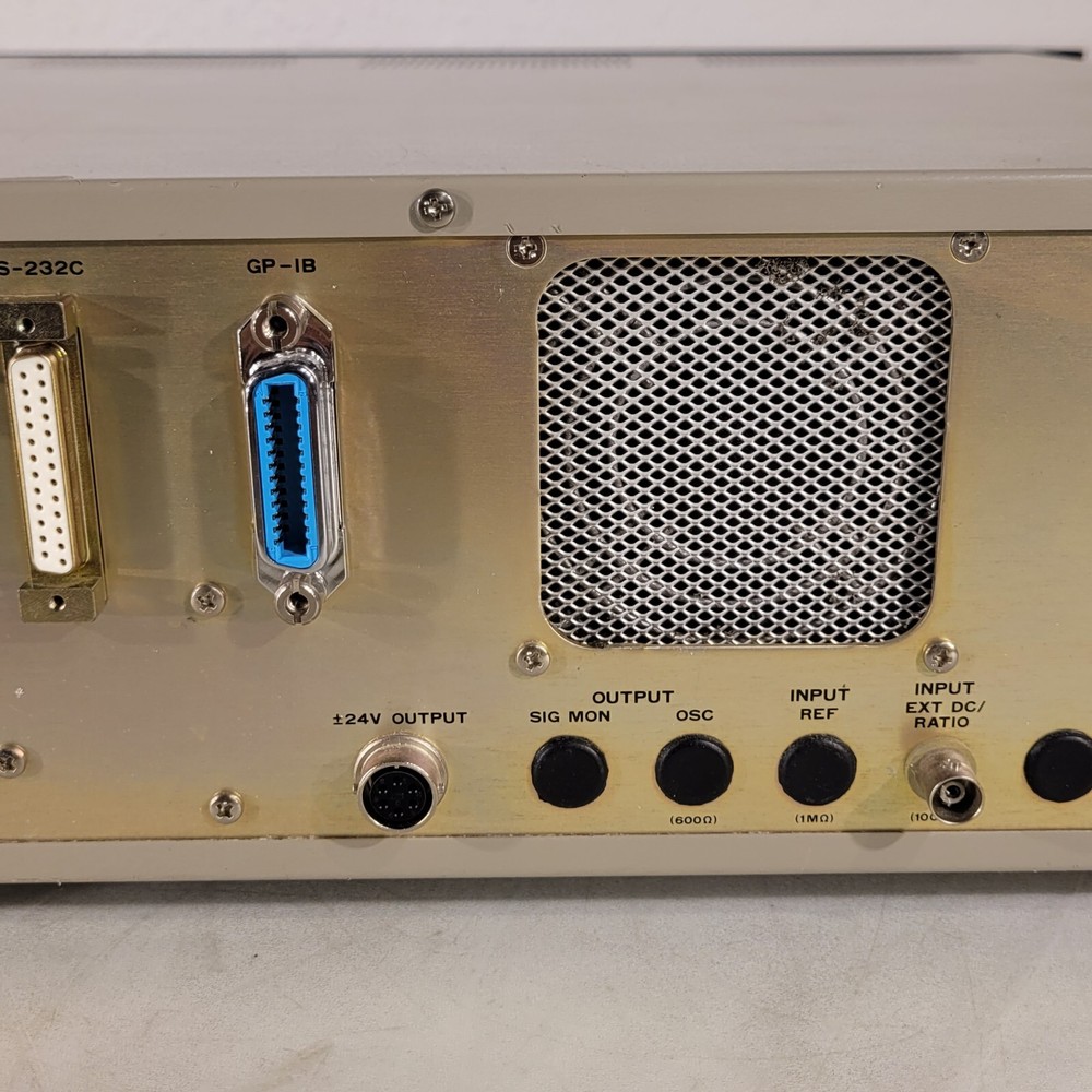 Ithaco 3962A Single Phase Lock-In Amplifier Auto Function Filter Frequency Adj