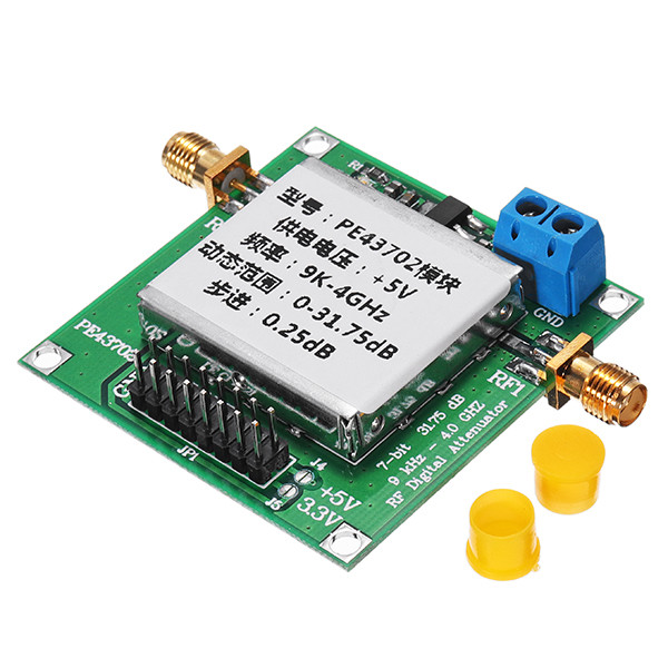 PE43702 9K-4GHz 0.25dB Stepping Precision 31.75dB Digital RF Attenuator Module
