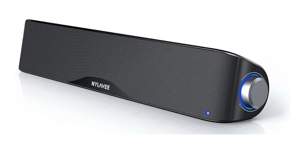 Nylavee Computer Speakers Bluetooth High-Fi Stereo Sound Bar with Bluetooth