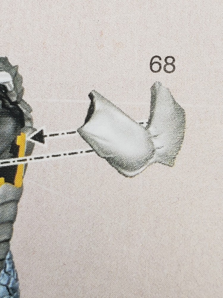 Warhammer Seraphon ARMORY Bits Kroxigor Arms w Weapon Handle Set AR68