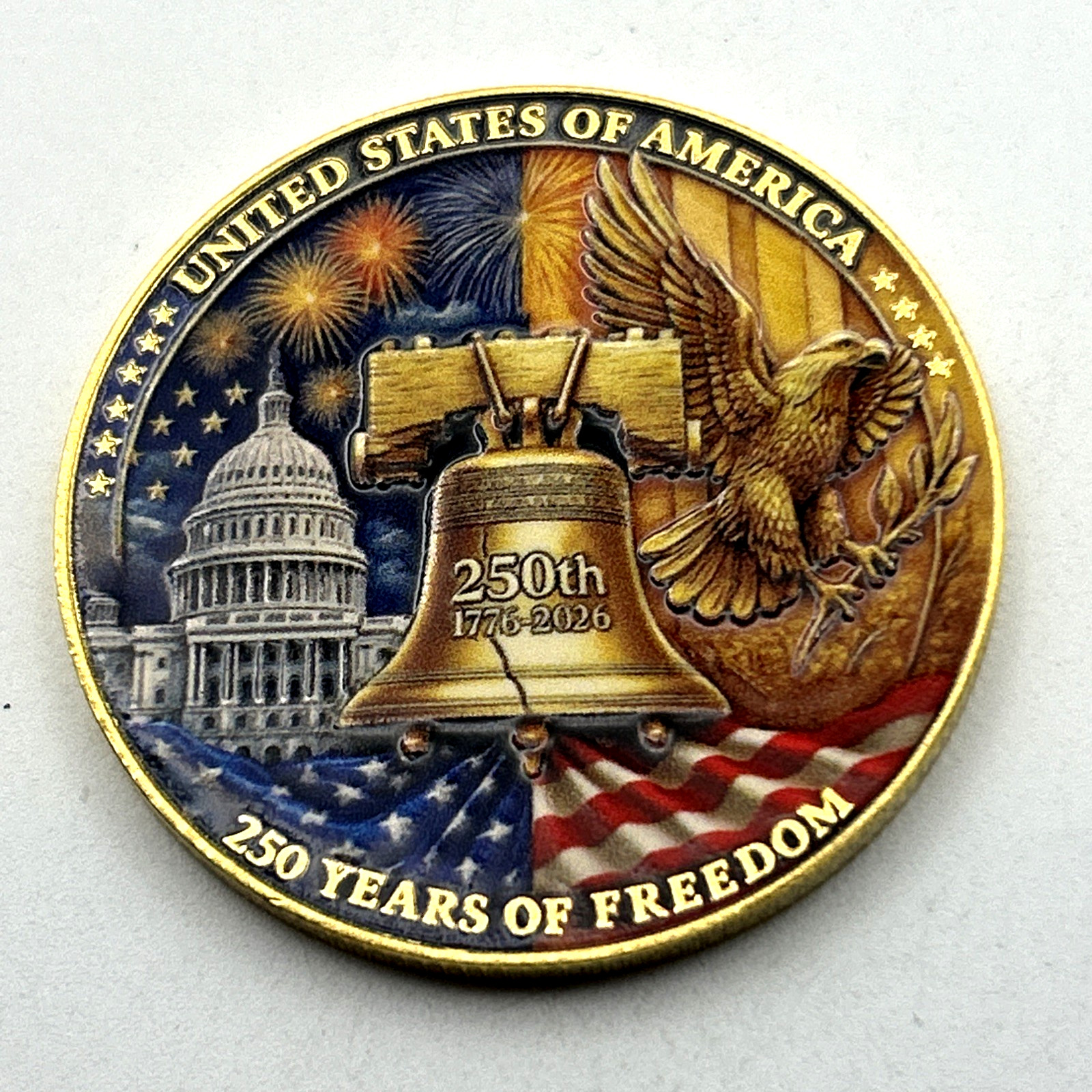 1776-2026 "We The People" Collectible Coin Medal *250TH ANNIVERSARY USA*