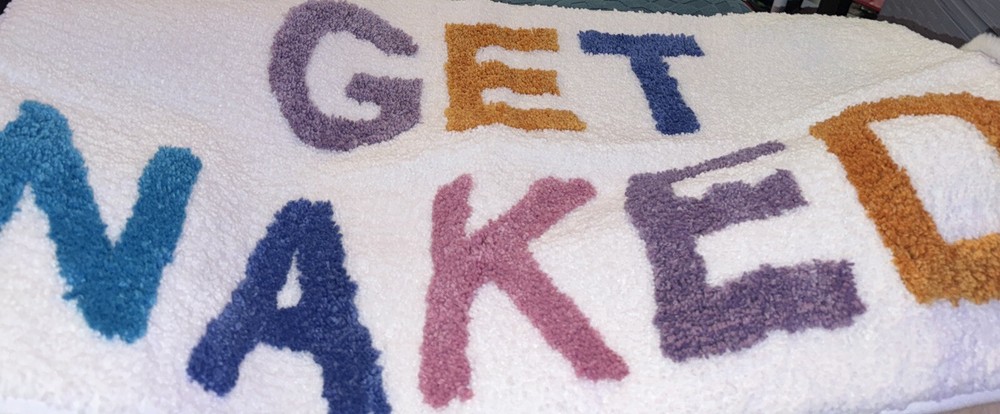 Get Naked Bath Mat 19”L x 31”W
