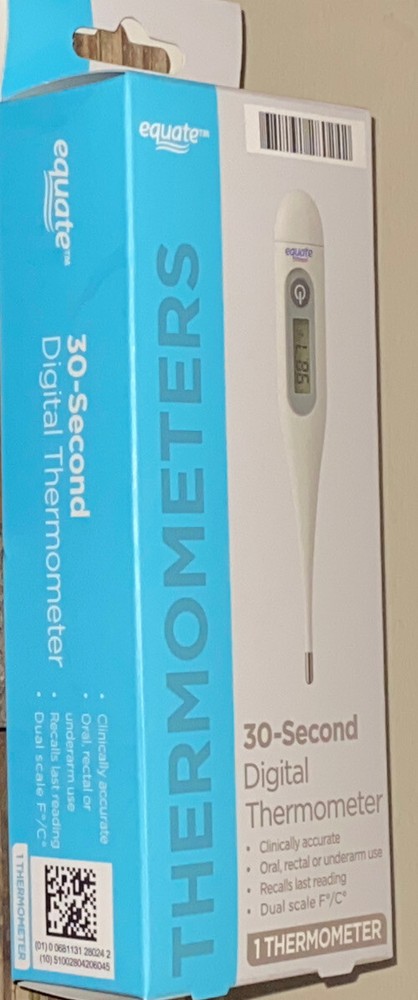 Equate 30-Second Digital 🌡Thermometer 🌡 US 🇺🇸Seller Ships Fast!!🇺🇸