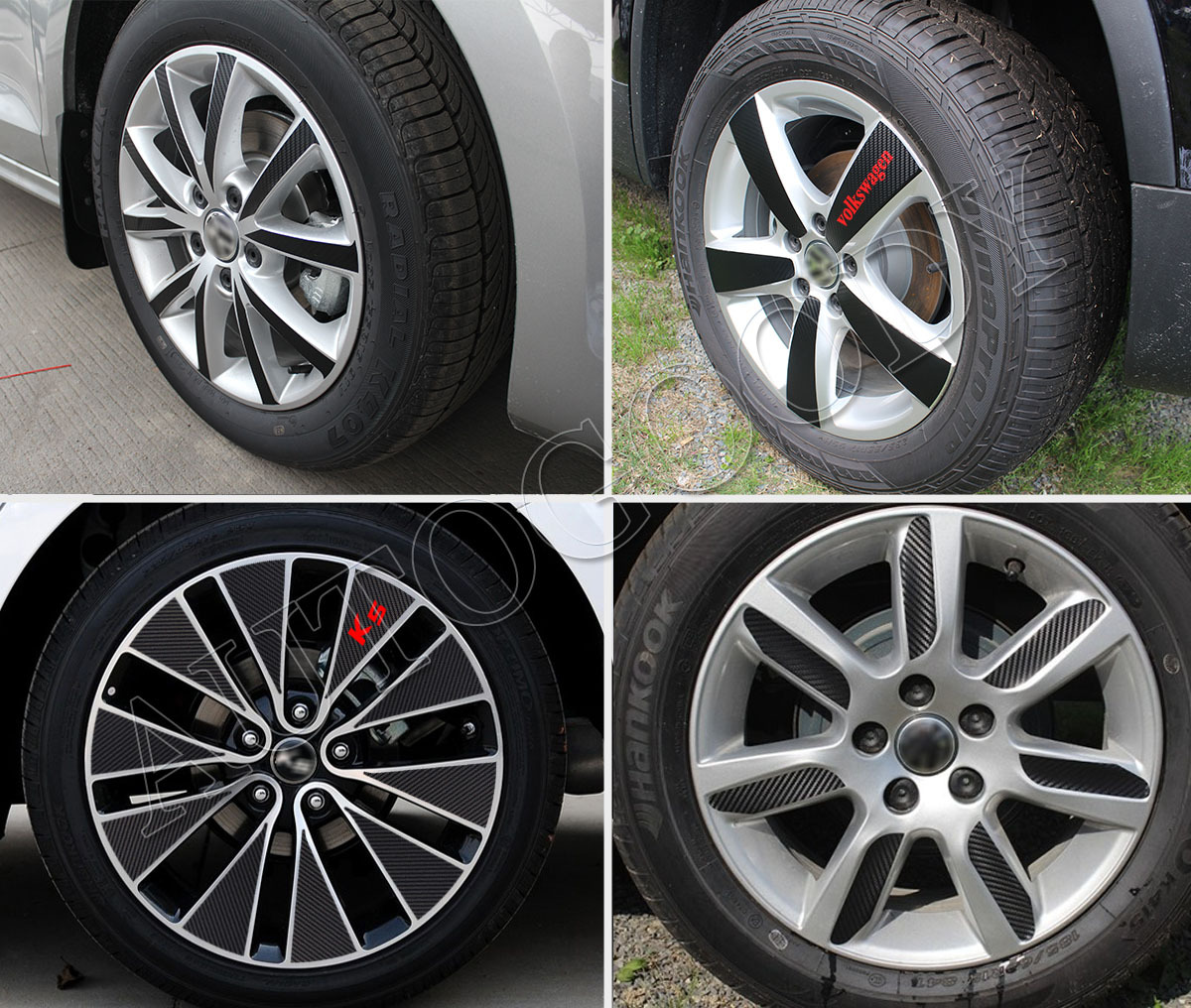 12" x 60" Black Carbon Fiber Vinyl Film Wrap 3D Bubble Free Air Release 1ftx5ft