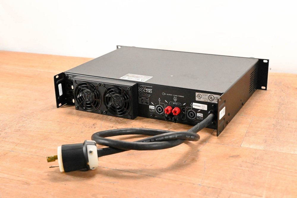 Crest Audio Pro 9200 2-Channel Power Amplifier - 220V Version CG01VSV