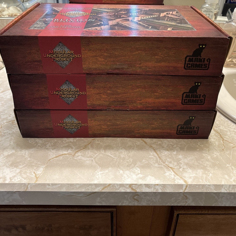 Oblivion Starter Set x3 Modular Underground Project dungeon terrain WarhammerD&D