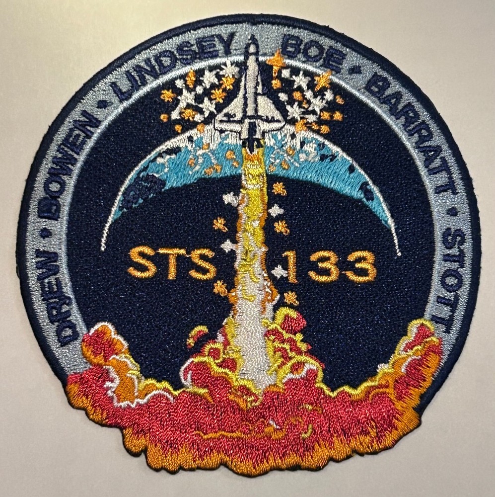 NASA STS-133 Space Shuttle Discovery Mission Patch ULF5 A-B Emblem
