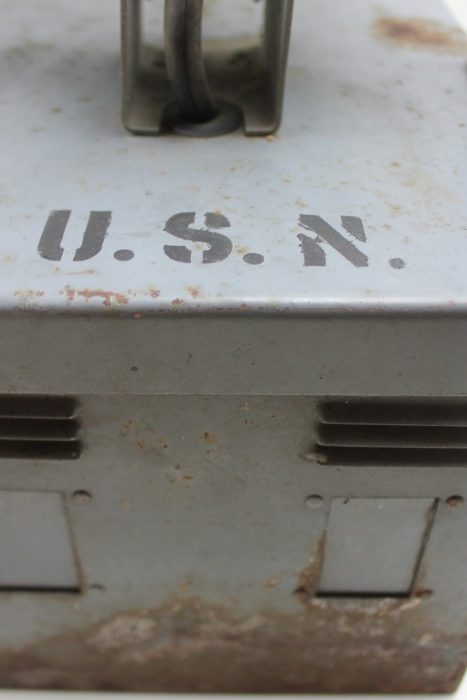 Navy Lantern Vintage U.S.N. Marked Light