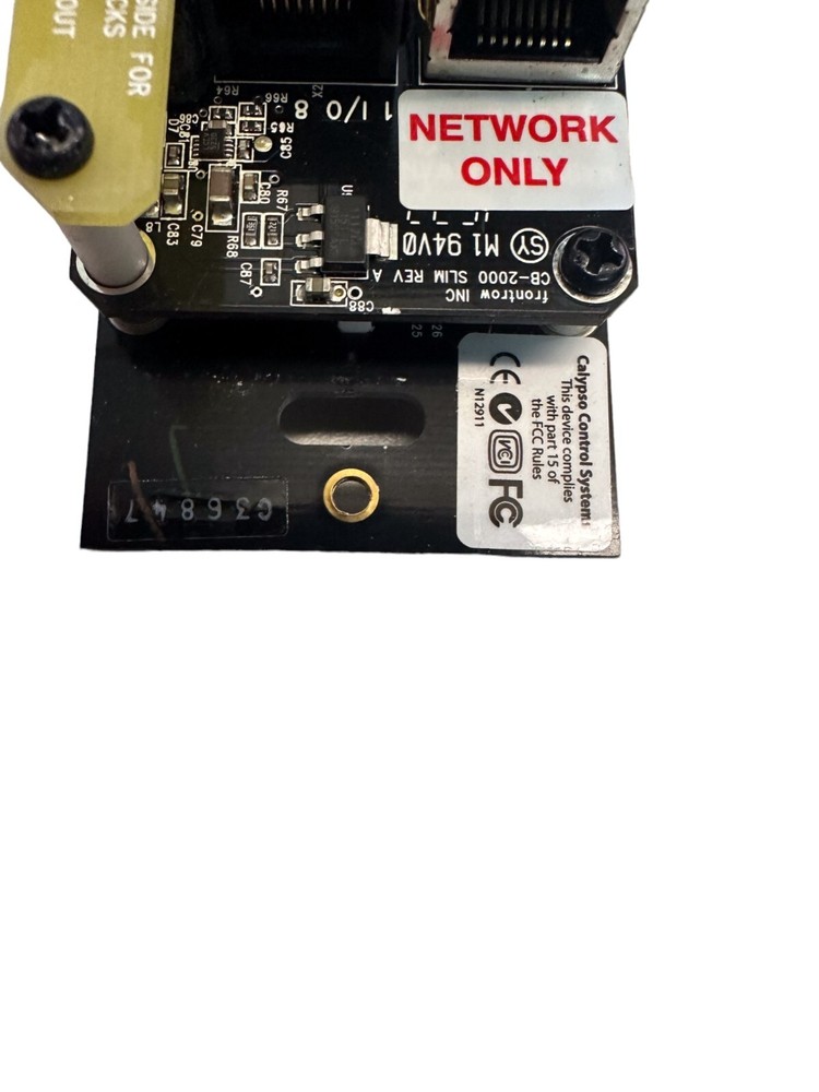 FRONTROW CB-2000 Networked/Standalone AV Keypad Control System