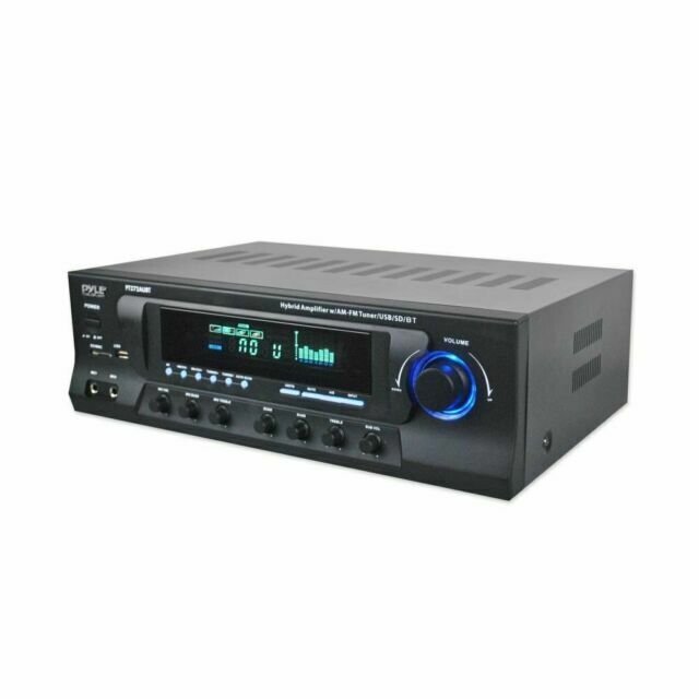 Pyle 300W Stereo Amplifier USB/SD,Bluetooth,Remote,AFM Tuner PT272AUBT
