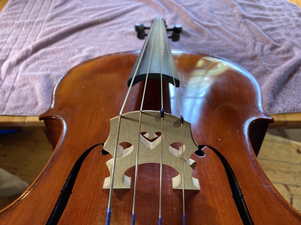 3/4 cello, Jocelyn Model C-6; West Coast String Instruments