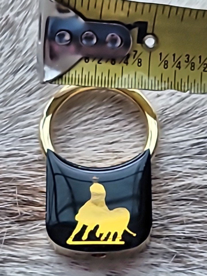 Cutting Horse Key Chain NEW