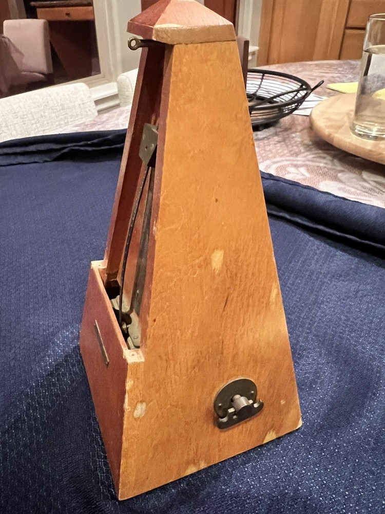 Vintage WORKING Seth Thomas Metrenome de Maelzel