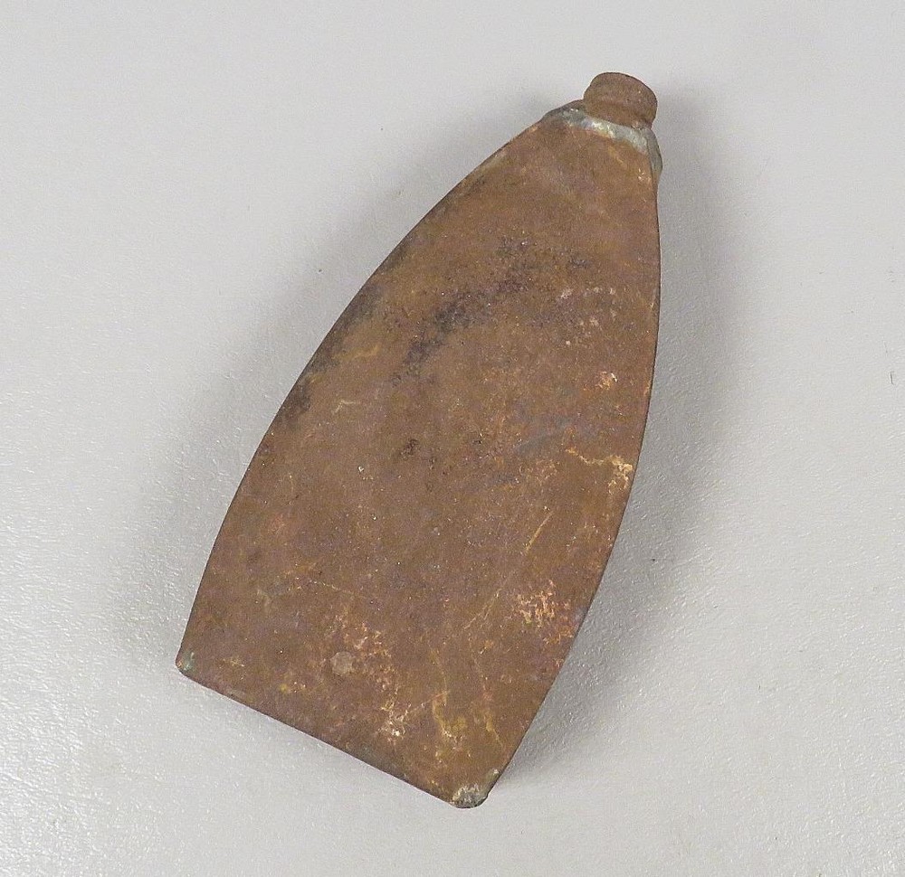 Vintage UNUSUAL GUN POWDER CAN Muzzleloader Rifle ANTIQUE Muzzleloading Part